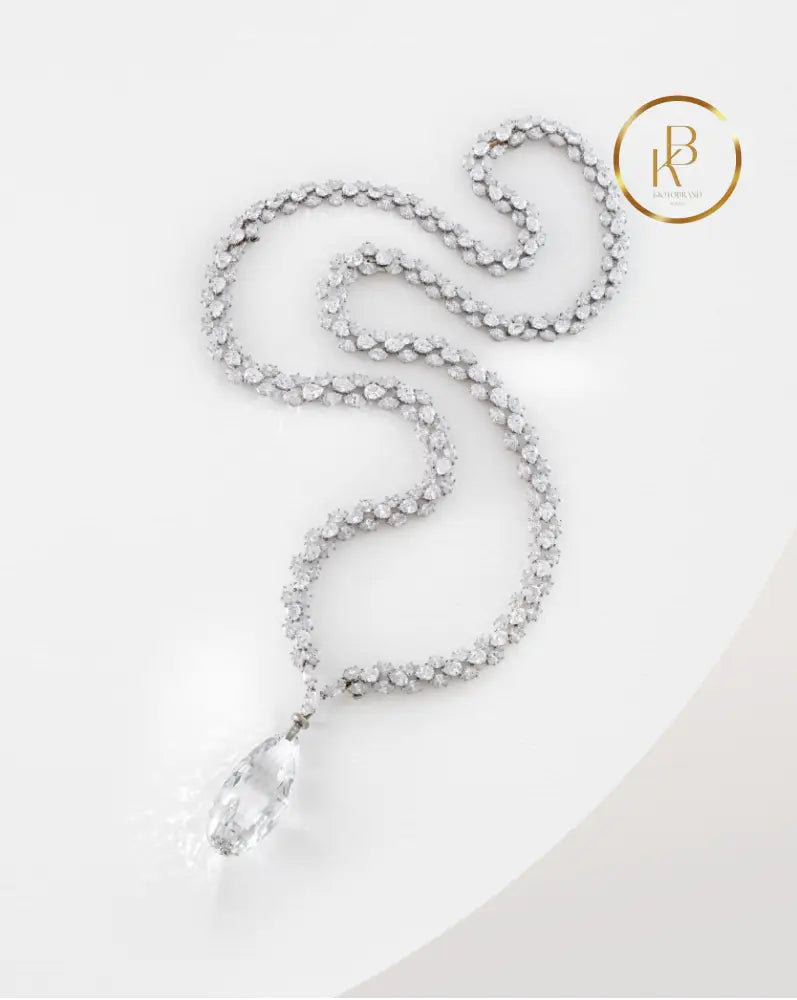 Harry Winston ’Briolette Of India’ Diamond And Necklace Necklace