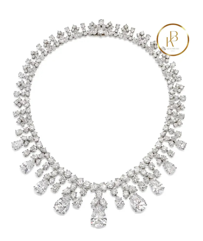 Harry Winston Diamond Fringe Necklace
