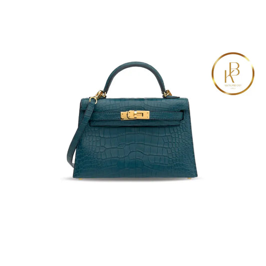 Kelly 20 Mini Ii Colvert Alligator Ghw Handbags