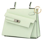 Kelly En Desordre Vert Fizz Epsom Handbags