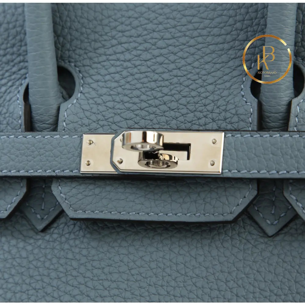 Birkin 25 Blue Lin Togo Handbags