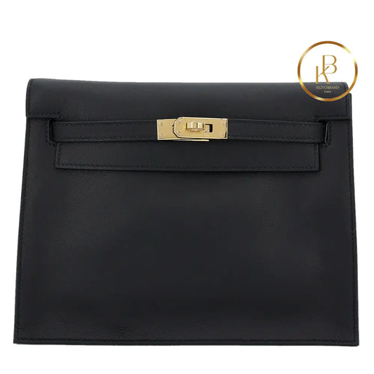 Kelly Danse Black Swift Ghw Handbags