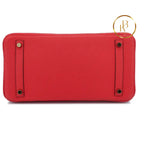Birkin 30 Rouge Tomate Togo Handbags