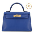 Kelly 20 Ii Blue Royal Chevre Handbags