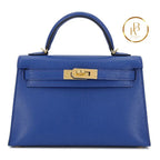 Kelly 20 Ii Blue Royal Chevre Handbags