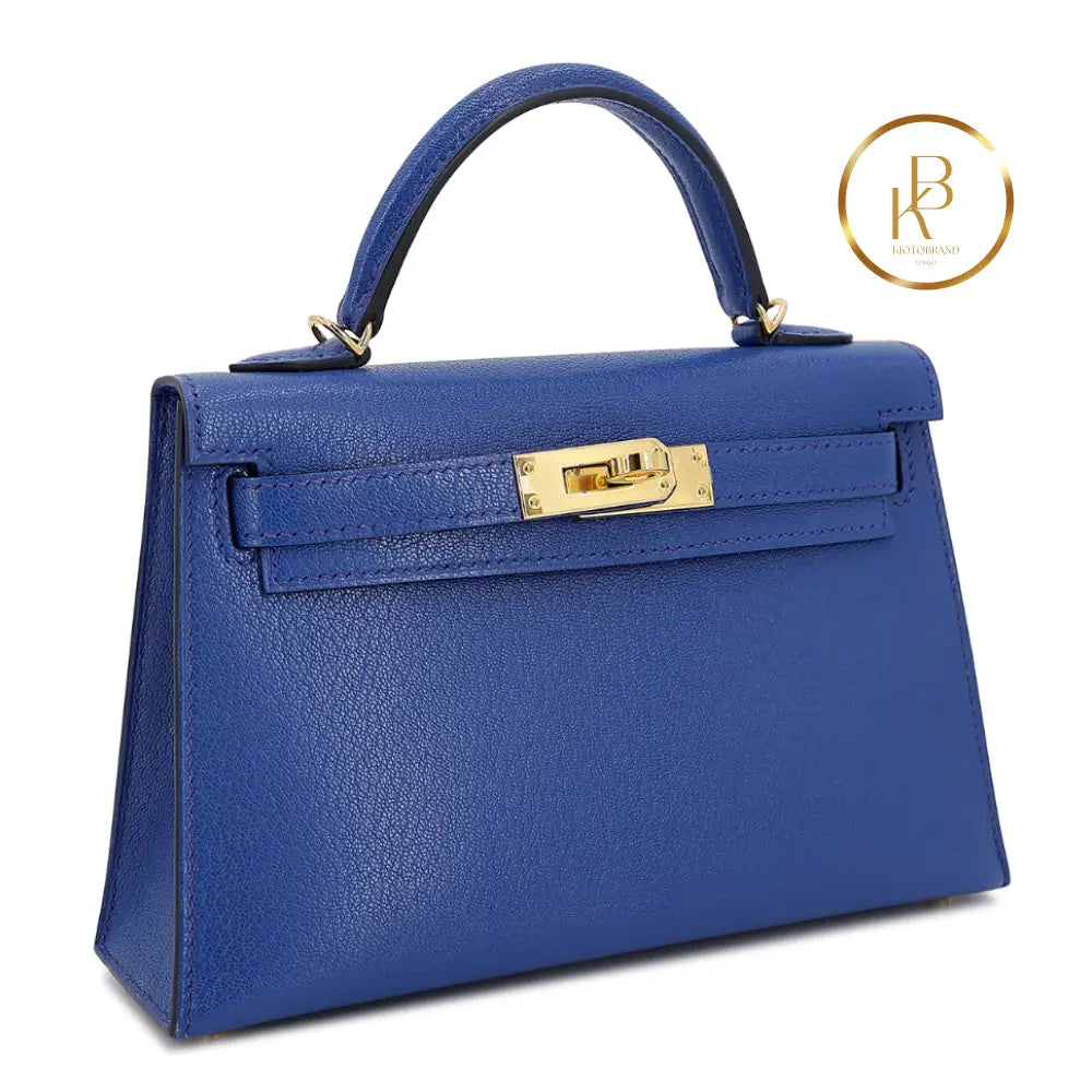 Kelly 20 Ii Blue Royal Chevre Handbags