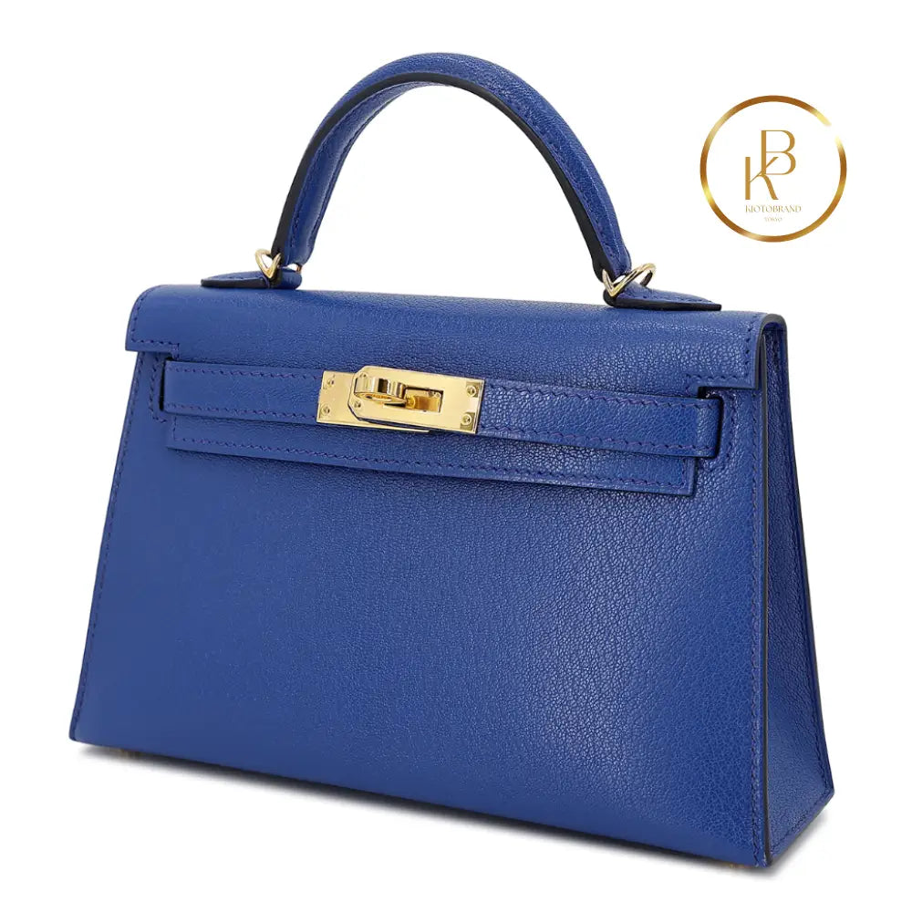 Kelly 20 Ii Blue Royal Chevre Handbags