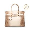 Birkin 30 Matte Himalaya Niloticus Croc 18K White Gold & Diamond Handbags