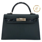 Kelly 20 Mini Ii Touch Vert Rousseau Madame Handbags