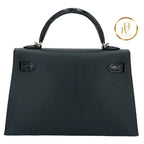 Kelly 20 Mini Ii Touch Vert Rousseau Madame Handbags