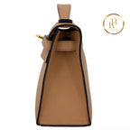 Kelly Pochette Chai Swift Gold Hardware Handbags
