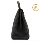 Kelly 32 Black Togo Ghw Handbags