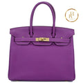 Birkin 30 Hss Anemone Togo Special Order Handbags