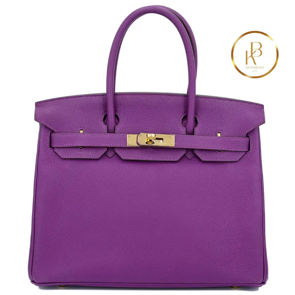 Birkin 30 Hss Anemone Togo Special Order Handbags