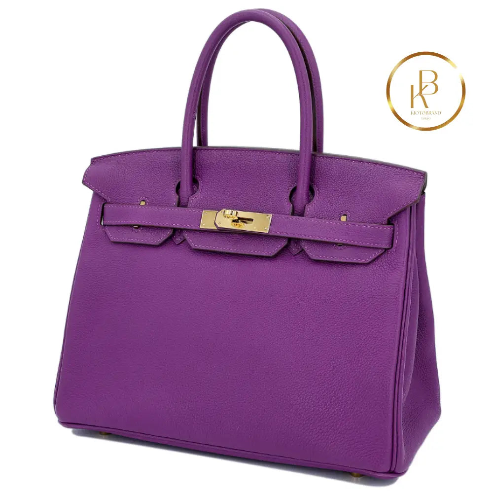 Birkin 30 Hss Anemone Togo Special Order Handbags