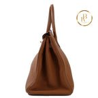 Birkin 35 Gold Togo Handbags