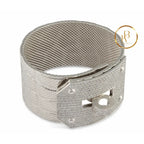 Kelly Diamond Bracelet Alligator Embossed