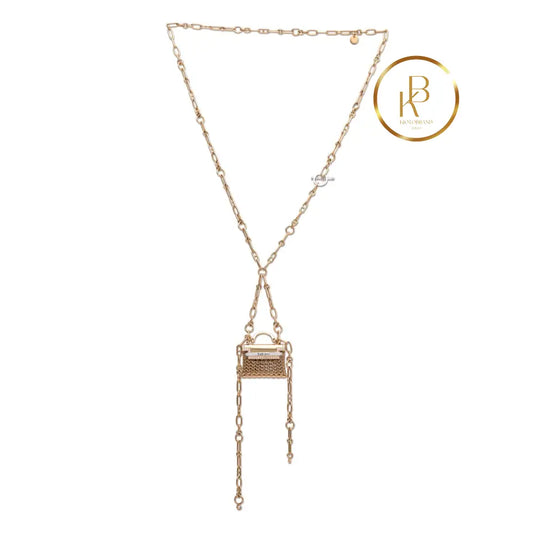 18K Rose Gold Diamond Prècieux Kelly Necklace (Limited Edition)