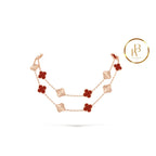 Van Cleef Vintage Alhambra Long Necklace 20 Motifs