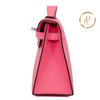 Kelly Pochette Rose Azalee Swift Handbags