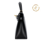 Kelly 20 Mini Ii Black Box-Calfskin Ghw Handbags