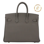 Birkin 25 Gris Meyer Togo Handbags
