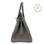 Birkin 25 Gris Meyer Togo Handbags
