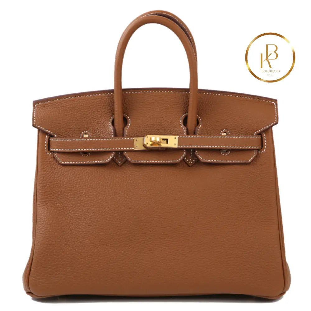 Birkin 25 Gold Togo Ghw Handbags