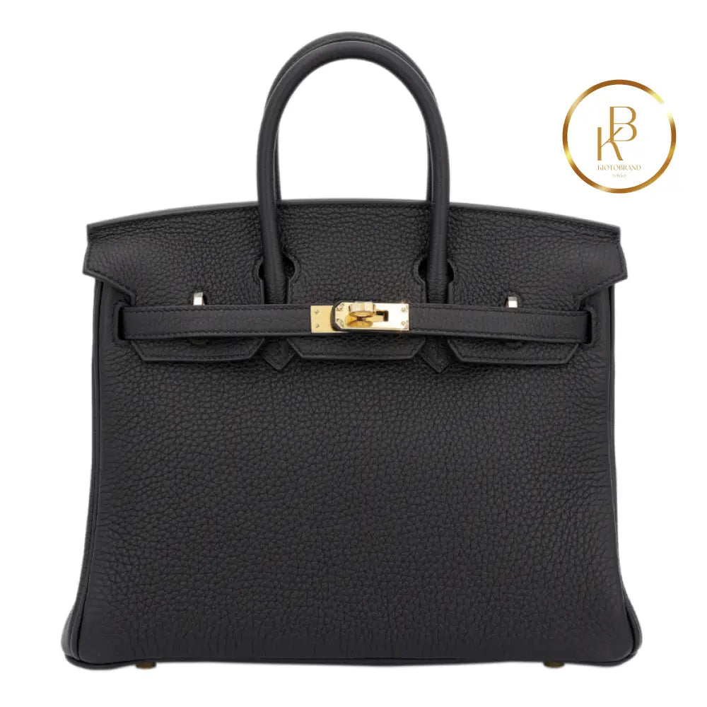 Birkin 25 Black Togo Ghw Handbags