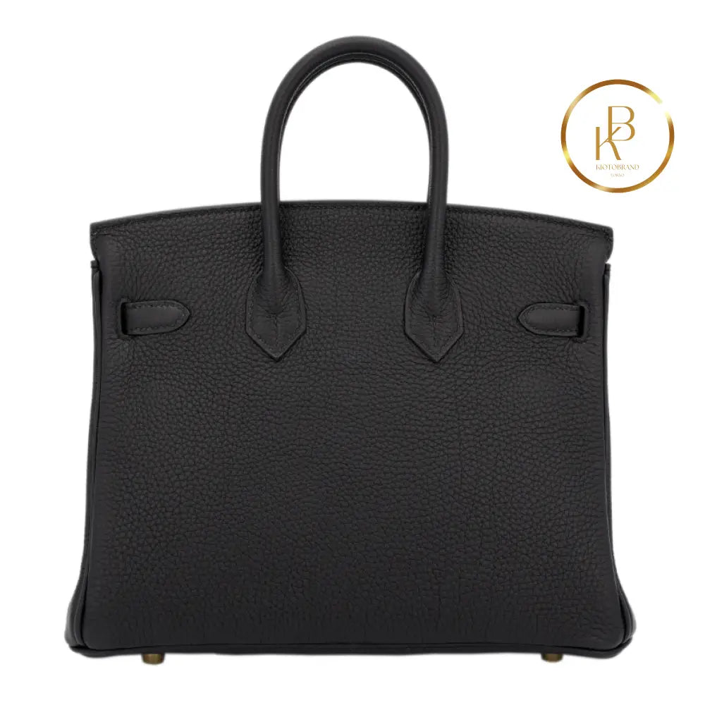 Birkin 25 Black Togo Ghw Handbags