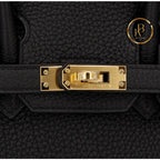 Birkin 25 Black Togo Ghw Handbags