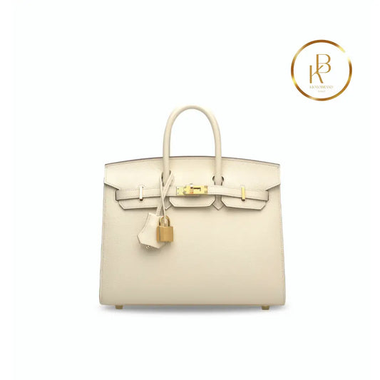 Birkin 25 Nata Epsom Sellier Handbags