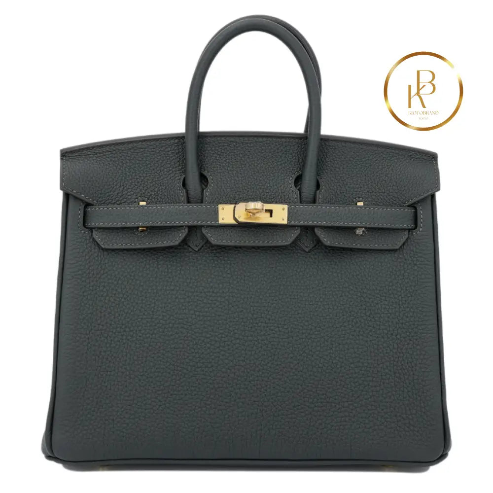 Birkin 25 Vert Fonce Togo Handbags