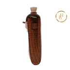 Kelly Cut Matte Alligator Gold Handbags