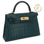 Kelly 20 Mini Ii Matte Alligator Vert Cypress Ghw Handbags
