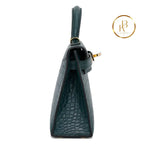 Kelly 20 Mini Ii Matte Alligator Vert Cypress Ghw Handbags