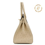Birkin 30 Ostrich Parchemin Ghw Handbags