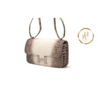 Constance Èlan Matte Himalaya Niloticus Palladium Handbags