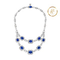 Bvlgari Sapphire & Diamond Necklace Necklace