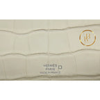 Kelly Pochette Matte Alligator Beton Handbags