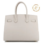 Birkin 30 Gris Pale Epsom Handbags