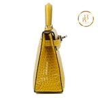 Kelly 20 Ii Mini Mimosa Shiny Alligator Handbags