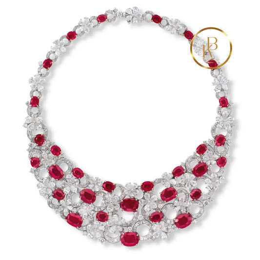 Bvlgari Ruby & Diamond Necklace (Exclusive) Necklace