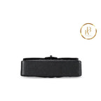 Black Caviar Medium Classic Double Flap Handbags