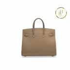 Birkin 25 Etoupe Epsom Palladium Handbags