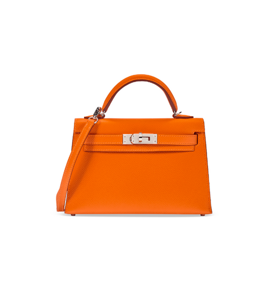 Kelly 20 Ii Mini Orange H Epsom Handbags