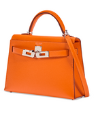 Kelly 20 Ii Mini Orange H Epsom Handbags