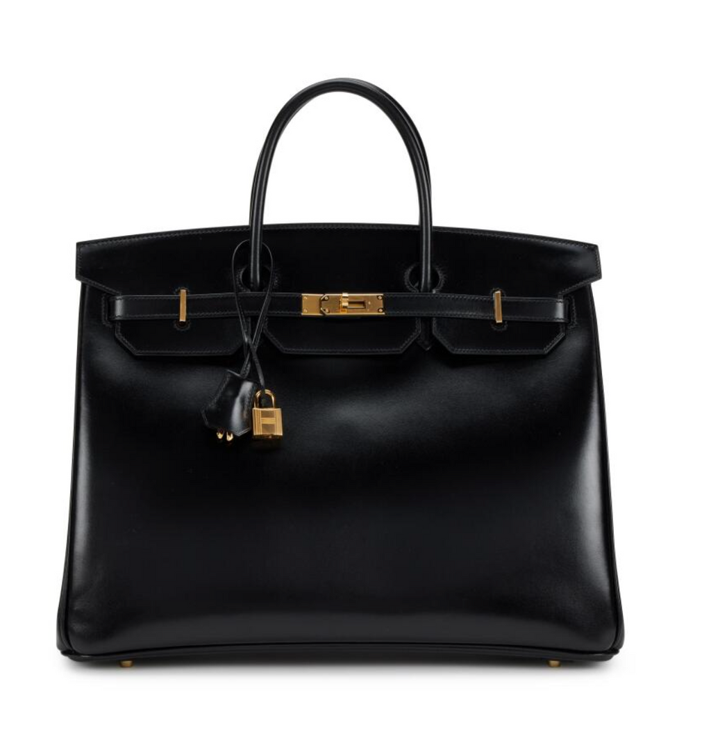 Birkin 40 Black Box Ghw Handbags