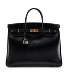 Birkin 40 Black Box Ghw Handbags