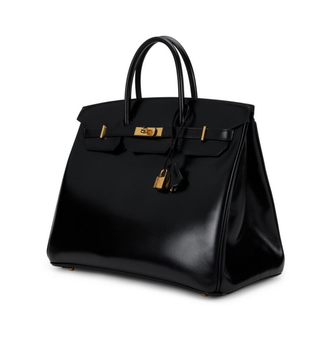 Birkin 40 Black Box Ghw Handbags